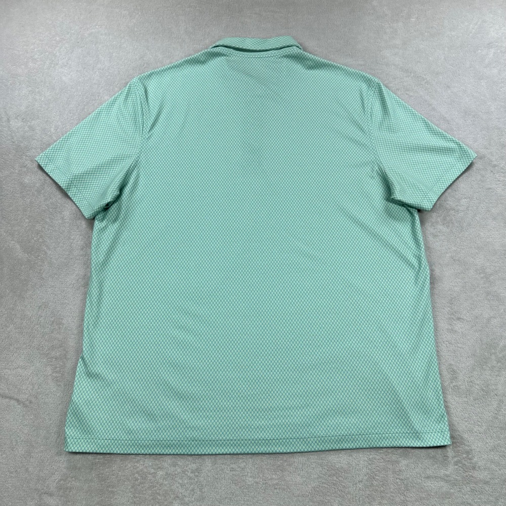 UNTUCKit Polo Shirt Mens XL Light Green Wrinkle Free Supima Cotton Summer Casual - Picture 5 of 8